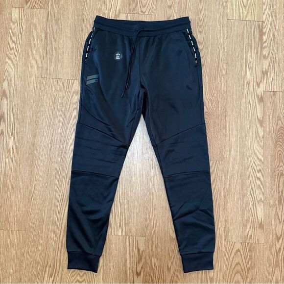 Hurley Black Joggers with Stripe Detail - Picture 1 of 7